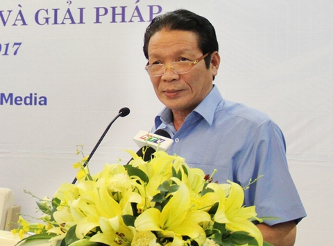 Thứ trưởng Bộ TT&TT Hoàng Vĩnh Bảo phát biểu chỉ đạo tại Hội nghị. Ảnh: mic.gov.vn