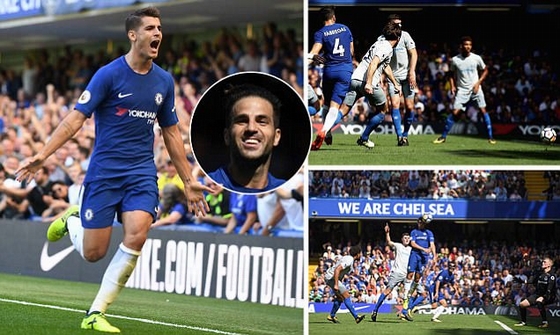 Morata rực sáng, Chelsea &quot;làm gỏi&quot; Everton!