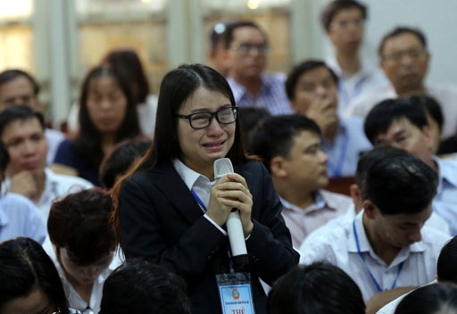 'Bóng hồng' thân thiết của Hà Văn Thắm khóc 'như mưa' tại phiên xử