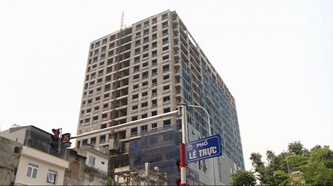 Chủ đầu tư dự án 8B Lê Trực đã khởi kiện UBND quận Ba Đình