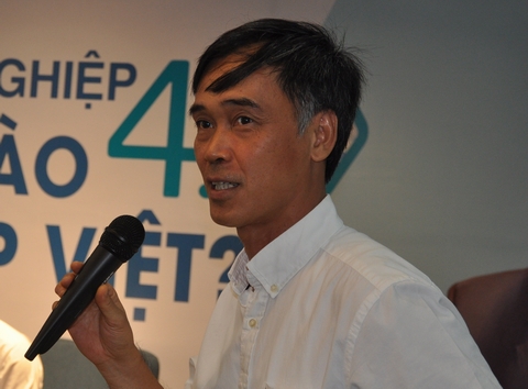 Ông Đỗ Vũ Anh - Thành viên Hội đồng thành viên VNPT chia sẻ thông tin tại workshop: 