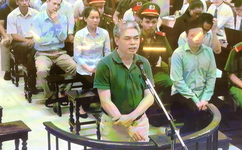 Bị cáo Nguyễn Xuân Sơn