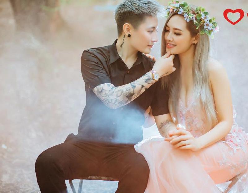 Bộ ảnh cưới lãng mạn của Ngọc Trang - Lin Jay