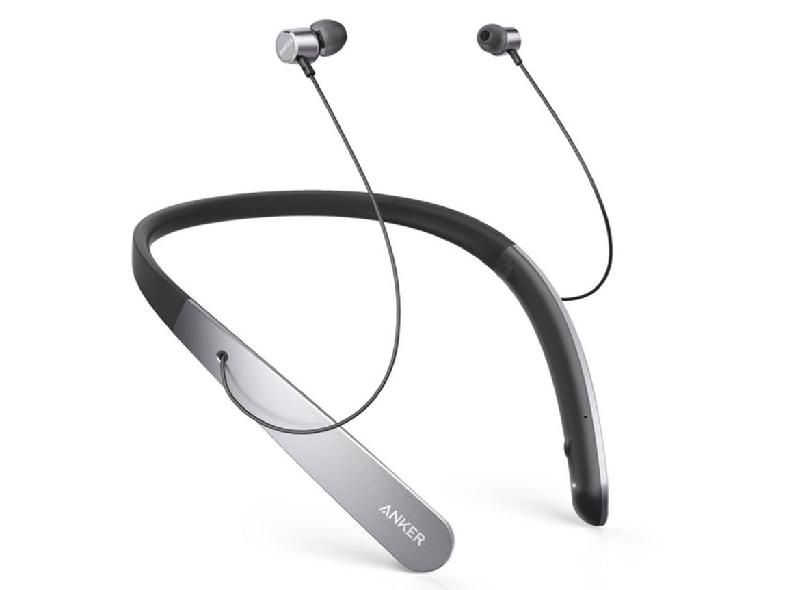 Anker SoundBuds Life (49 USD, tương đương khoảng 1,1  triệu đồng): cho âm thanh mượt và trung thực được truyền qua công nghệ điều khiển kết hợp hai lớp. Đây cũng là dòng tai nghe có dung lượng pin đáng kinh ngạc với 20 giờ chơi nhạc hoặc tối đa 24 lượt trò chuyện/lần sạc và thời gian nạp pin trong vòng 90 phút. Dây đeo silicon trên  Anker SoundBuds Life có thiết kế khá mỏng, chắc chắn sẽ mang lại cảm giác cao cấp và nhẹ nhàng. Tai nghe nhỏ gọn, tiện dụng có gắn từ tính với nhau để giữ không bị rối. Chiếc tai nghe này cũng được trang bị chuẩn chống nước IPX5, có nghĩa là bạn có thể nghe nhạc khi đang đi dưới trời mưa. Dòng tai nghe này có các kích cỡ S/ M / L / XL, Cáp USB Micro và thời gian bảo hành là 18 tháng.