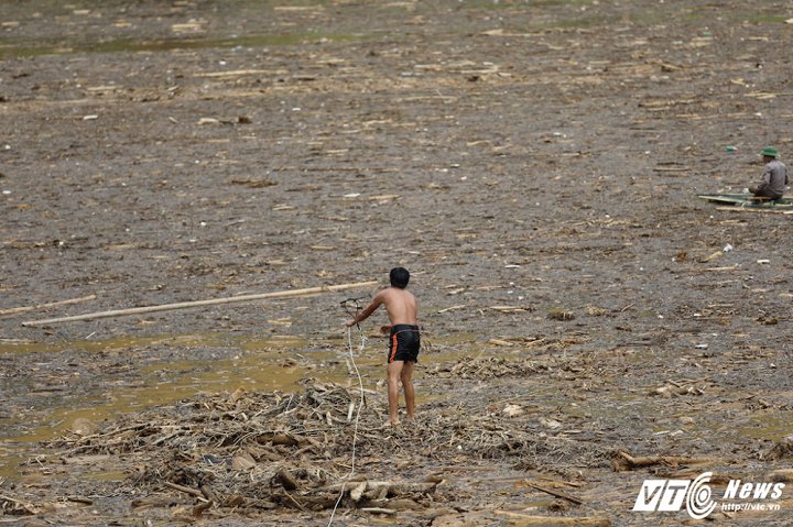 Sau lũ quét khủng khiếp, người dân Mù Cang Chải liều mình vớt 'lộc trời'