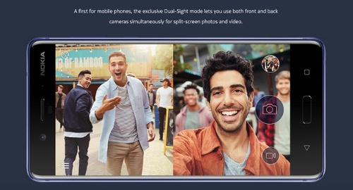 Nokia 8 với chế độ Dual-Sight