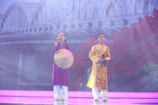 Gia Nhi - Tấn Bảo ở vòng Đối kháng 