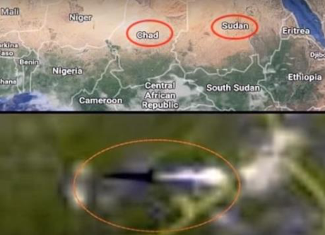 Vật thể lạ lọt tầm ngắm vệ tinh SAT24 AFRICA gây sửng sốt