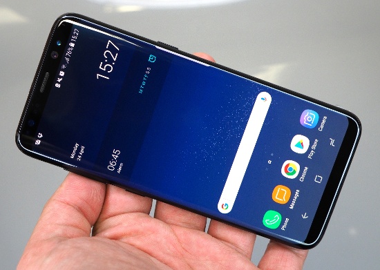 Điểm nhấn của Galaxy S8 chính là thiết kế 