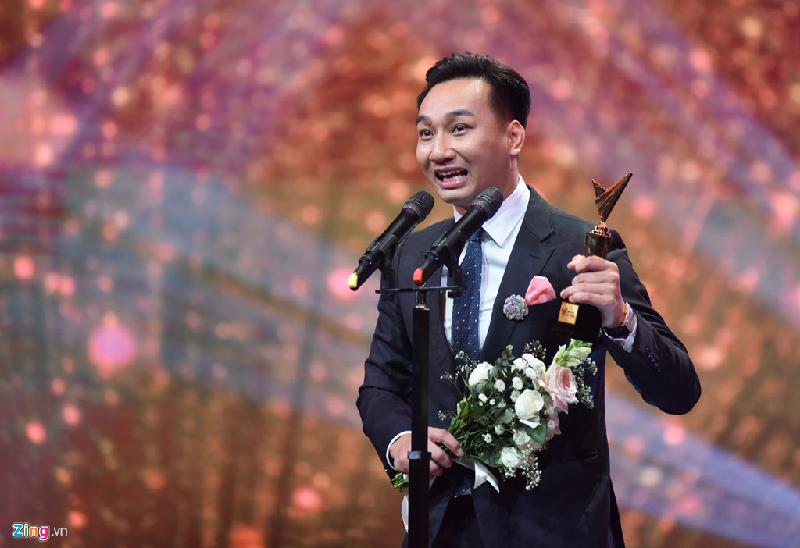 MC Thành Trung được xướng tên ở hạng mục 