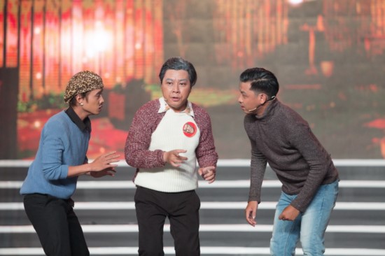Tiết mục của thí sinh Tuấn Anh.