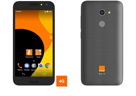 Orange Dive 72 Graphite : khoảng 3,6 triệu đồng. Điện thoại thông minh này do Alcatel thiết kế. Người dùng không ngạc nhiên về cảm biến dấu vân tay nhưng thích thú với chip NFC giúp chuyển dữ liệu và thanh toán không tiếp xúc qua điện thoại thông minh. Cấu hình của điện thoại đơn giản nhưng hiệu quả dành cho các ứng dụng đòi hỏi nhiều tài nguyên (ứng dụng, mạng xã hội ...) với màn hình HD 5 inch, bộ vi xử lý MT6737, RAM 1,5 GB, dung lượng lưu trữ 16 GB có thể mở rộng đến 128 GB thông qua thẻ nhớ microSD, pin 2460 mAh và cảm biến ảnh chính 13 megapixel và 5 megapixel dành cho chụp selfie. Ưu điểm của smartphone là có thiết kế trang nhã với thân cong. Tuy nhiên, người dùng lại chưa hài lòng với chất lượng ảnh của thiết bị.