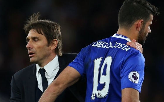 HLV Conte thẳng tay loại Costa khỏi Champions League!
