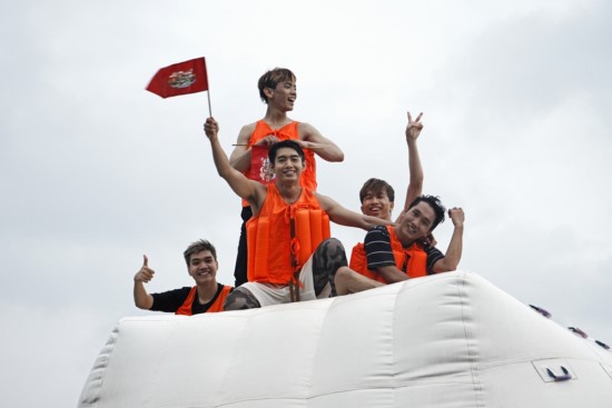 Vốn yêu trẻ con, nên Quang Đăng rất có duyên với các chương trình dành cho thiếu nhi.