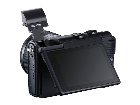 Để giúp người dùng dễ làm quen với các cài đặt trên máy ảnh DSLR, tính năng Creative Assist trên EOS M100 giúp đơn giản hóa những thuật ngữ kỹ thuật phức tạp. Tính năng này giúp người dùng dù không phải là nhiếp ảnh gia chuyên nghiệp cũng có thể nhanh chóng làm quen các tính năng và khai thác hết chức năng máy. Nhờ Creative Assist, người dùng có thể tự cài đặt cấu hình và lưu đến sáu tùy chỉnh thường dùng, cũng như trao đổi thông tin cài đặt với các máy ảnh khác giúp ảnh chụp biểu cảm và đa dạng hơn.