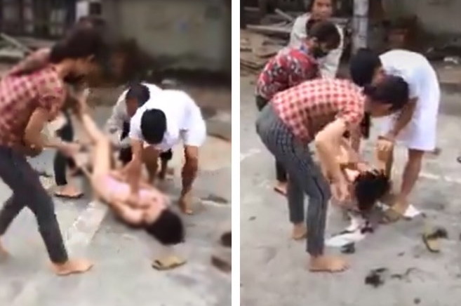 Vụ cô gái bị lột trần giữa đường: Cần thiết phải xử lý tội gây rối trật tự công cộng