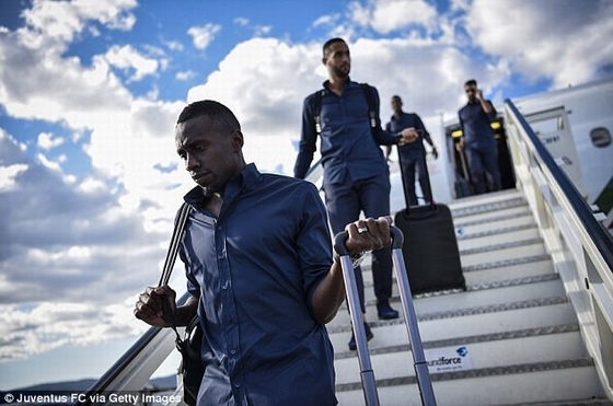 Tân binh Blaise Matuidi cũng được HLV Allegri triệu tập cho trận đấu này