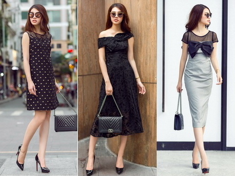 Hoa hậu Jolie Nguyễn dịu dàng xuống phố đầu thu