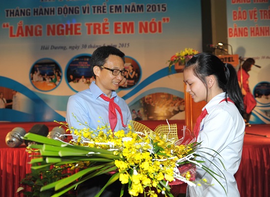 Phó Thủ tướng Vũ Đức Đam làm Chủ tịch Ủy ban quốc gia về trẻ em