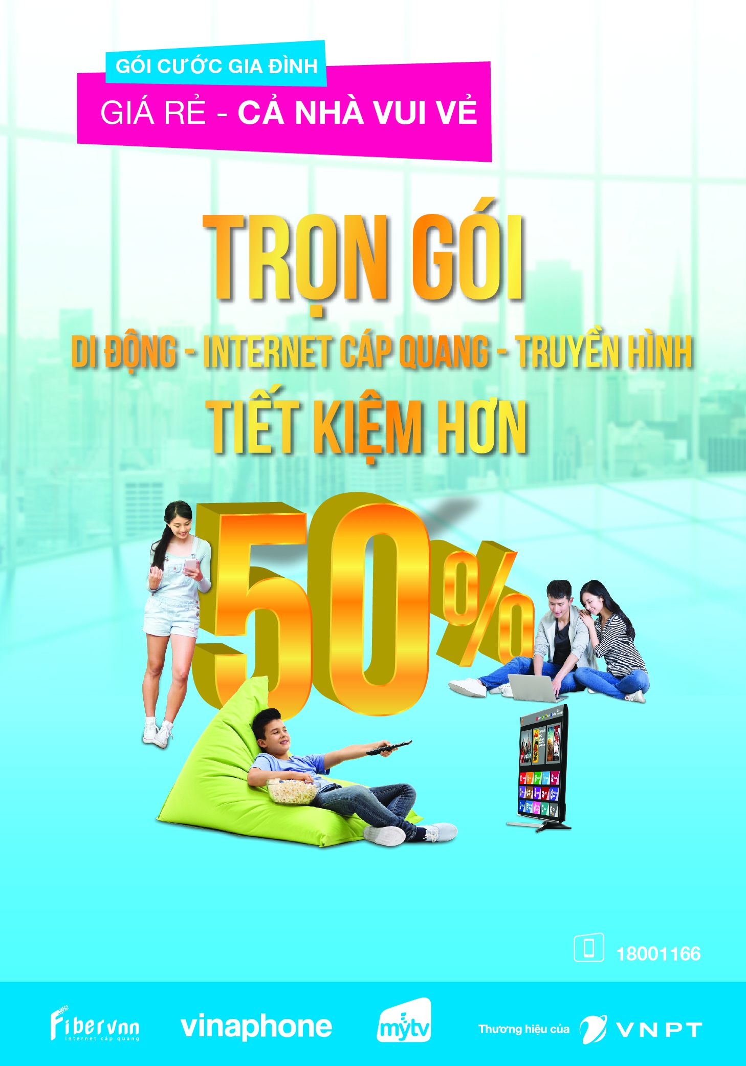 VNPT tung gói cước đa dịch vụ: Ông lớn quyết làm lớn!