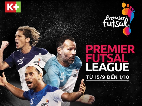 Giải Premier Futsal 2017 quay trở lại từ 15/9 tới