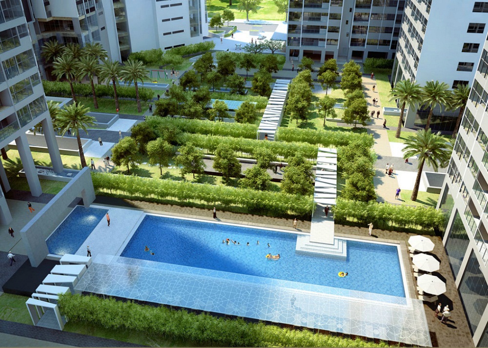 Hình ảnh phối cảnh Mandarin Garden
