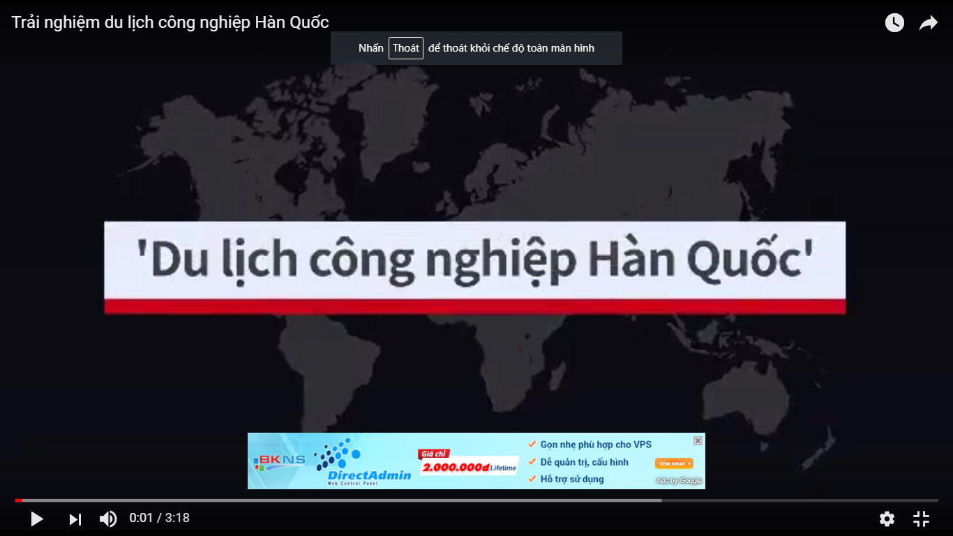 Video: Trải nghiệm du lịch công nghiệp tại Hàn Quốc