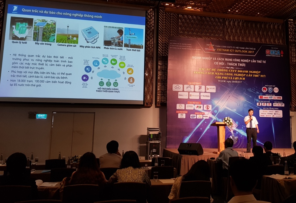 Giải pháp nông nghiệp 4.0 do VNPT triển khai gồm nhiều thành phần, hệ thống phù hợp cho nhiều ngành nghề.