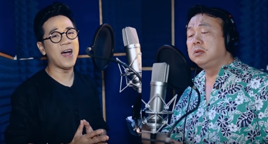 Nghệ sĩ Thành Lộc và Chí Tài.