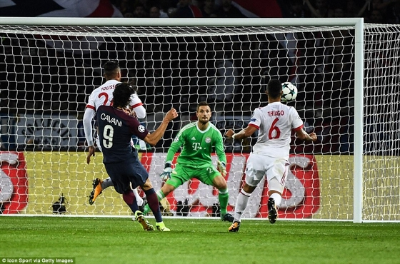 Bayern Munich thua tan tác 0-3 trước Paris St German!