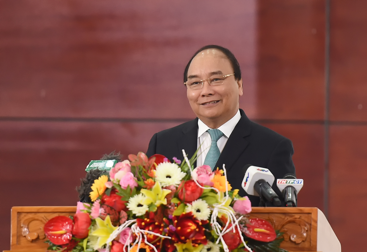 Thủ tướng Chính phủ phát biểu tại hội nghị. Ảnh:VGP