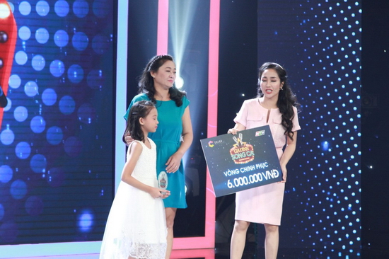 Kết quả, cặp đôi Ánh Tuyết - Thái Anh đạt 31 điểm, Hồng Sơn – Mẫn Nhi đạt 32 điểm và Hiếu Nhi – Thảo Nhi đạt điểm cao nhất là 32.5. Như  vậy, mẹ con Ánh Tuyết - Thái Anh ra về với điểm tổng hai vòng là 60, tương ứng với số tiền thưởng 6 triệu đồng.