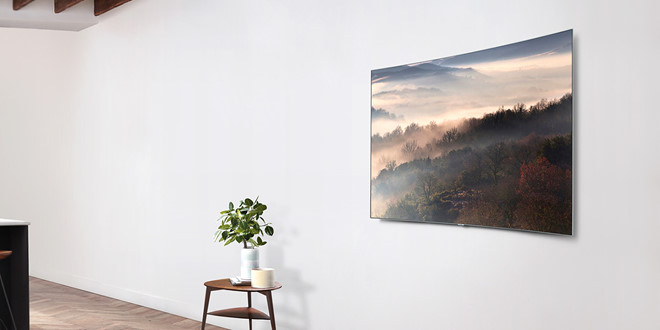 TV kích thước lớn phù hợp với không gian rộng rãi.