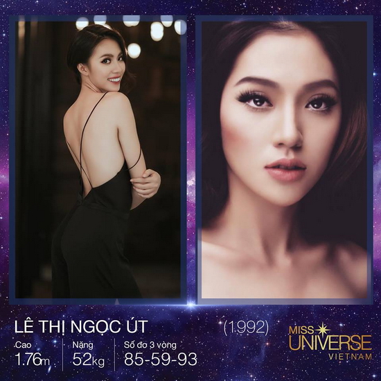 Lê Thị Ngọc Út (Lê Bảo Ngọc), cao 1m76, đến từ Kiên Giang là người đẹp nổi bật của vùng đất miền Tây Nam Bộ. 