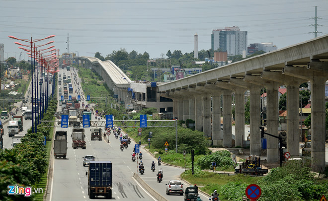 TP.HCM xin Thủ tướng gia hạn dự án metro số 2 đến năm 2020