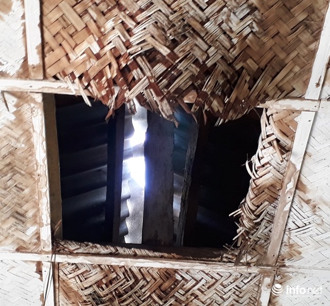 Ngồi trong lớp có thể thấy mặt trời ngay giữa lớp.