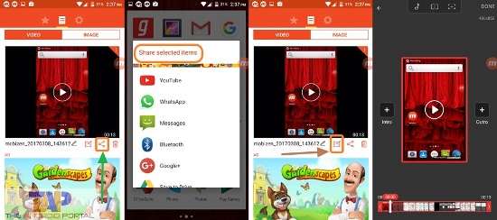 Mobizen Screen Recorder đặc biệt tốt dành cho các game thủ thường xuyên chơi game trên di động, cho phép ghi lại cùng lúc phản ứng trên khuôn mặt của bạn dựa trên camera trước tương ứng với hành động trên màn hình mà bạn đang chơi. 