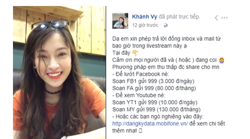 Điện thoại là vật bất ly thân, là “nguồn sống bất tận” của Khánh Vy vì nó giúp cô kết nối với thế giới và là phương tiện học tiếng Anh hiệu quả