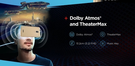 Tương tự các mẫu smartphone gần đây của Lenovo, K8 Plus được tích hợp công nghệ âm thanh vòm Dolby Atmos, pin dung lượng 4.000mAh cùng công nghệ sạc nhanh với bộ cáp sạc đi kèm.