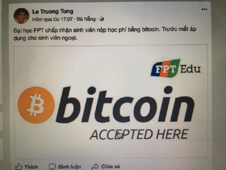 Đại học FPT thu học phí bằng bitcoin, ngân hàng nhà nước nói gì?