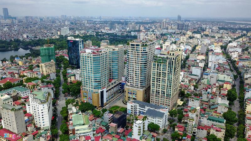 Khu vực Vincom Bà Triệu, phố Lê Đại Hành, phố Huế (quận Hai Bà Trưng).
