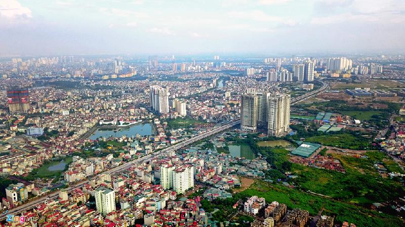 Đường này nối các quận Đống Đa, Cầu Giấy, Nam Từ Liêm, Thanh Xuân, Hà Đông.