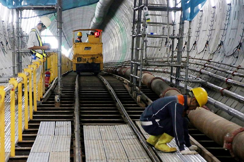 'Độn thổ' xuống đường hầm Metro đầu tiên do 'siêu robot' đào ngay trung tâm TP.HCM - ảnh 10