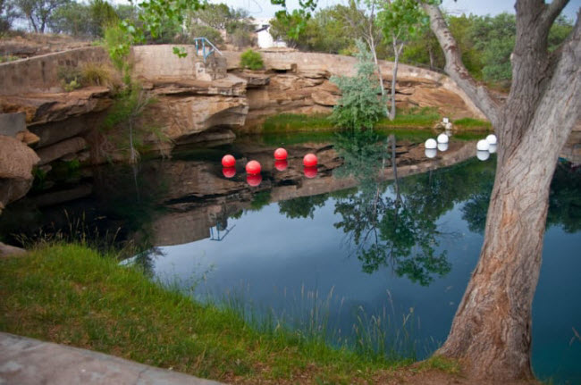 Hồ Santa Rosa Blue, Santa Rosa, bang New Mexico, Mỹ.