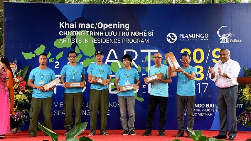 Khai mạc chương trình lưu trú nghệ sĩ art in the forest 2017