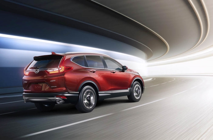honda cr v 7 cho the he moi sap ra mat thi truong viet