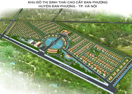 Điều chỉnh quy hoạch khu đô thị sinh thái cao cấp Đan Phượng