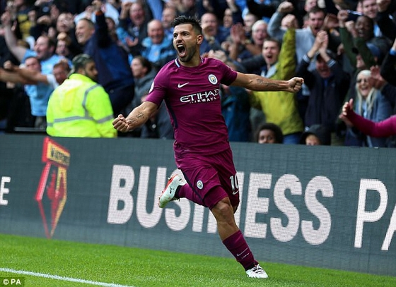 Aguero hồi phục thần kỳ, sẵn sàng phá kỷ lục ghi bàn của Man City!