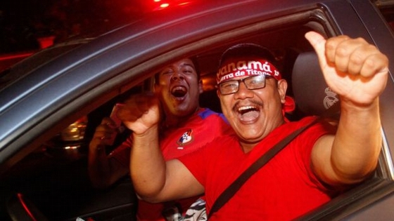 Niềm vui của người dân Panama!