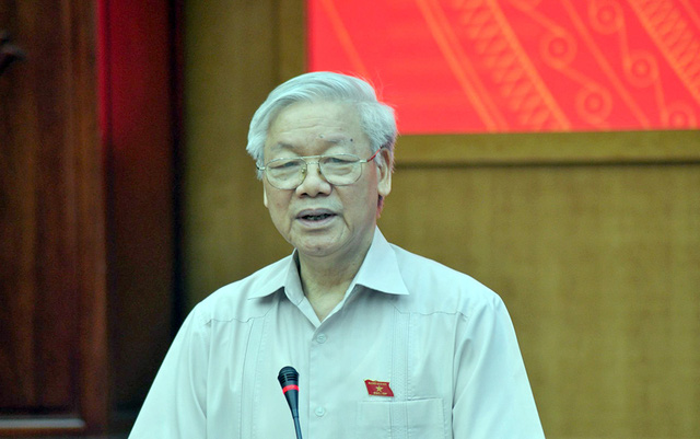 Tổng Bí thư tiếp xúc cử tri